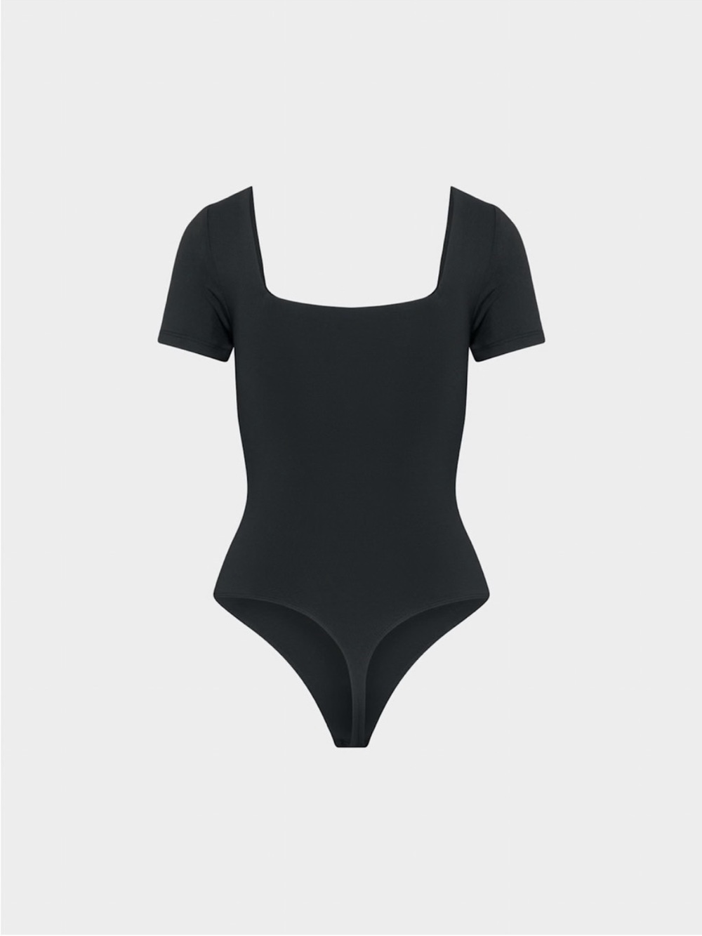 NWT Aritzia Babaton Contour Squareneck Bodysuit in Classic Black Size XS - Picture 4 of 9